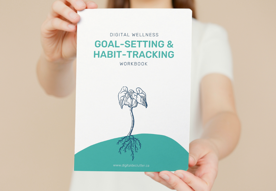 Digital Wellness Goal-Setting & Habit-Tracking Workbook