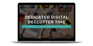 Dedicated Decluttering time with coworking events