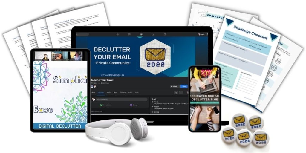 Declutter Your Email Challenge Package