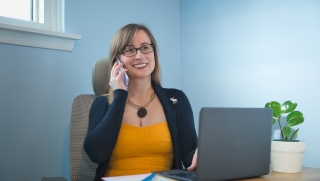 Sheila smiling on a follow-up call with you, happy to hear your time together helped.